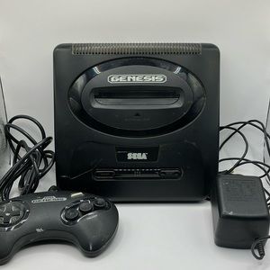 Sega Genesis Model 2 MK-1631 Vintage Video Game Console System‎ Untesed